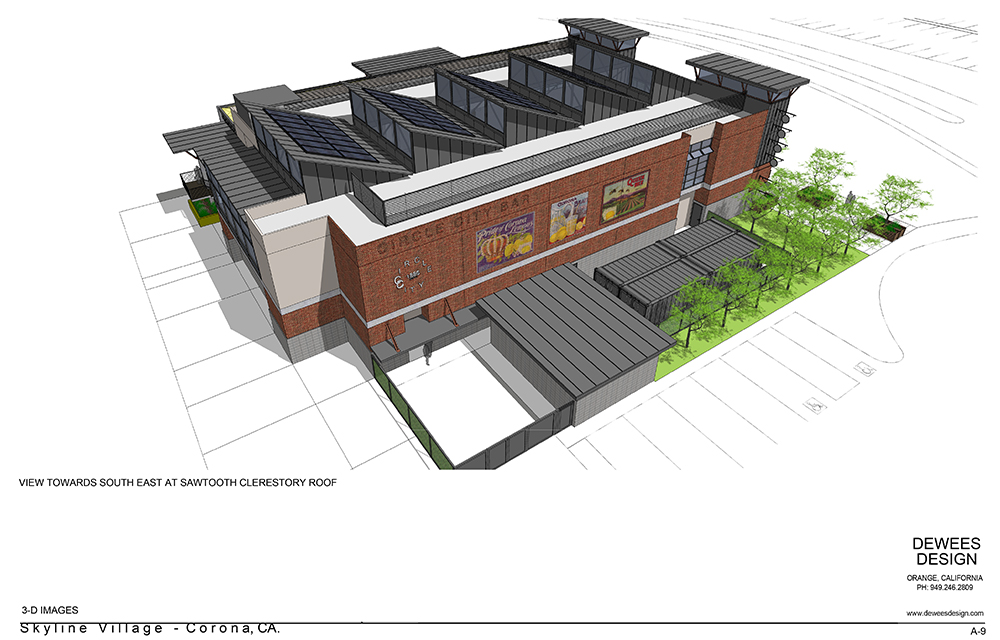 SKYLINE VILLAGE FOOD HALL - CORONA, CALIFORNIA 