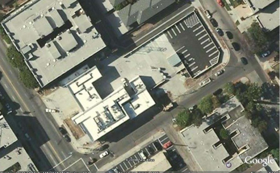 LAFD STATION #43 - AERIAL PHOTO
