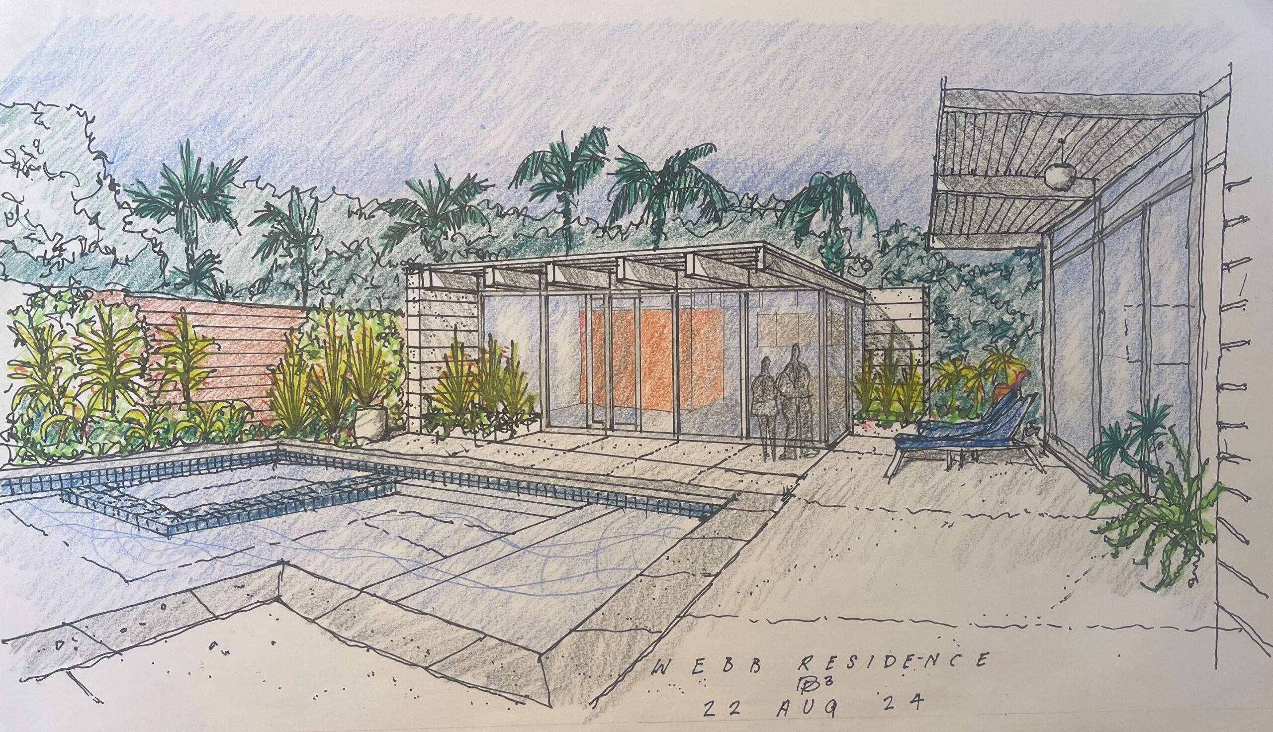 WEBB RESIDENCE ART STUDIO AND A.D.U – ORANGE, CALIFORNIA