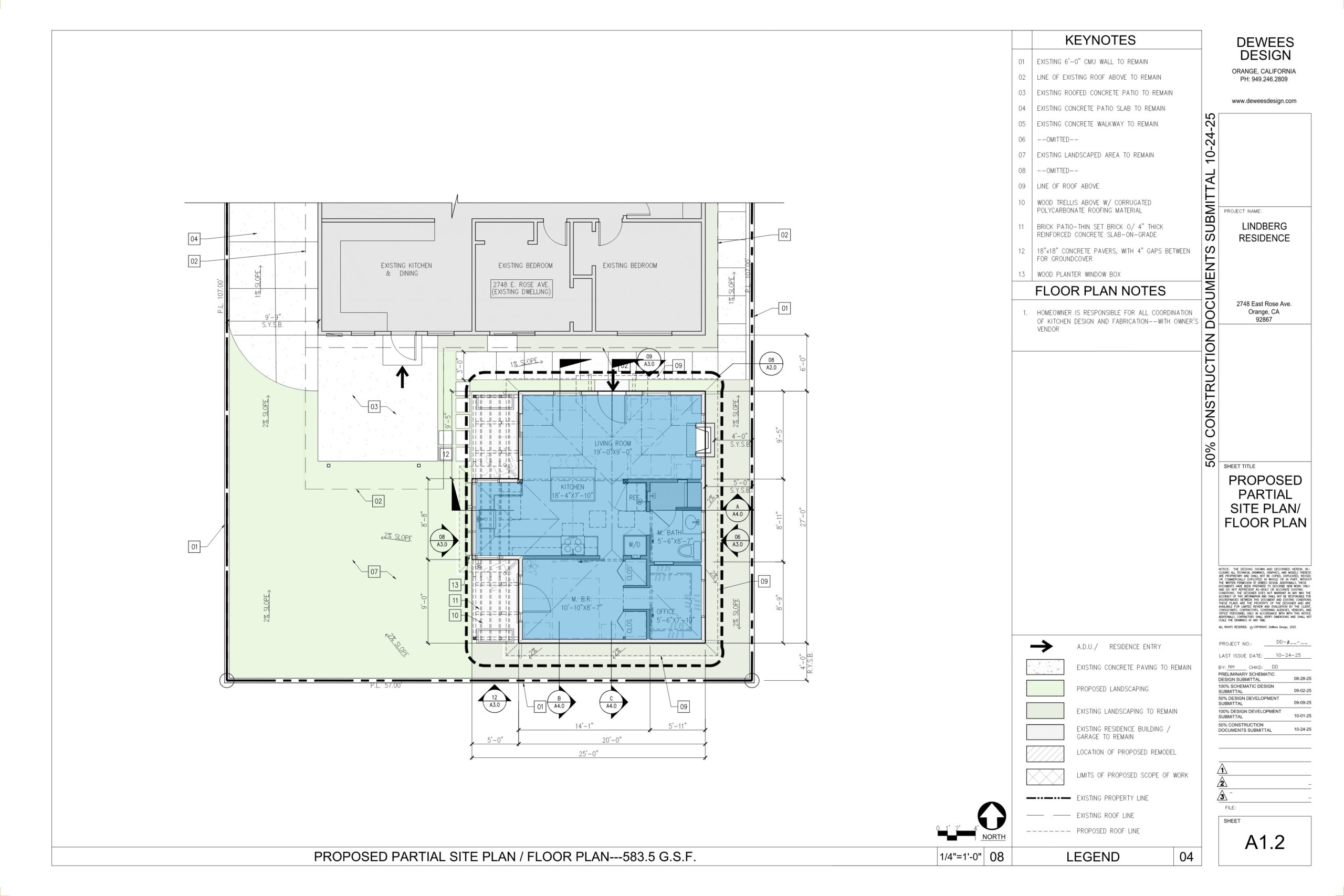 PROPOSED SITE PLAN 