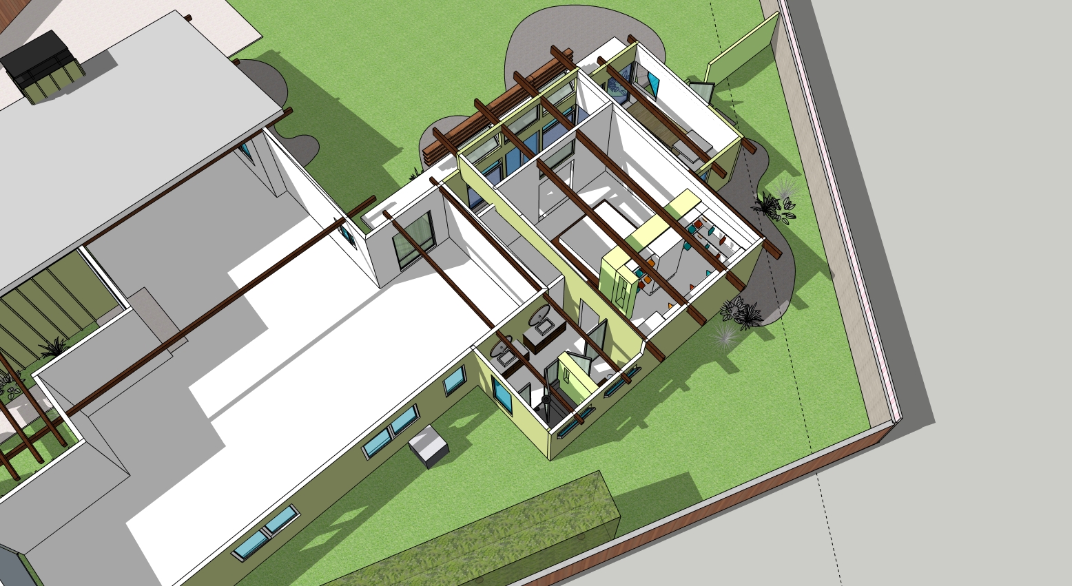 3D CUTAWAY VIEWS OF INTERIORS 